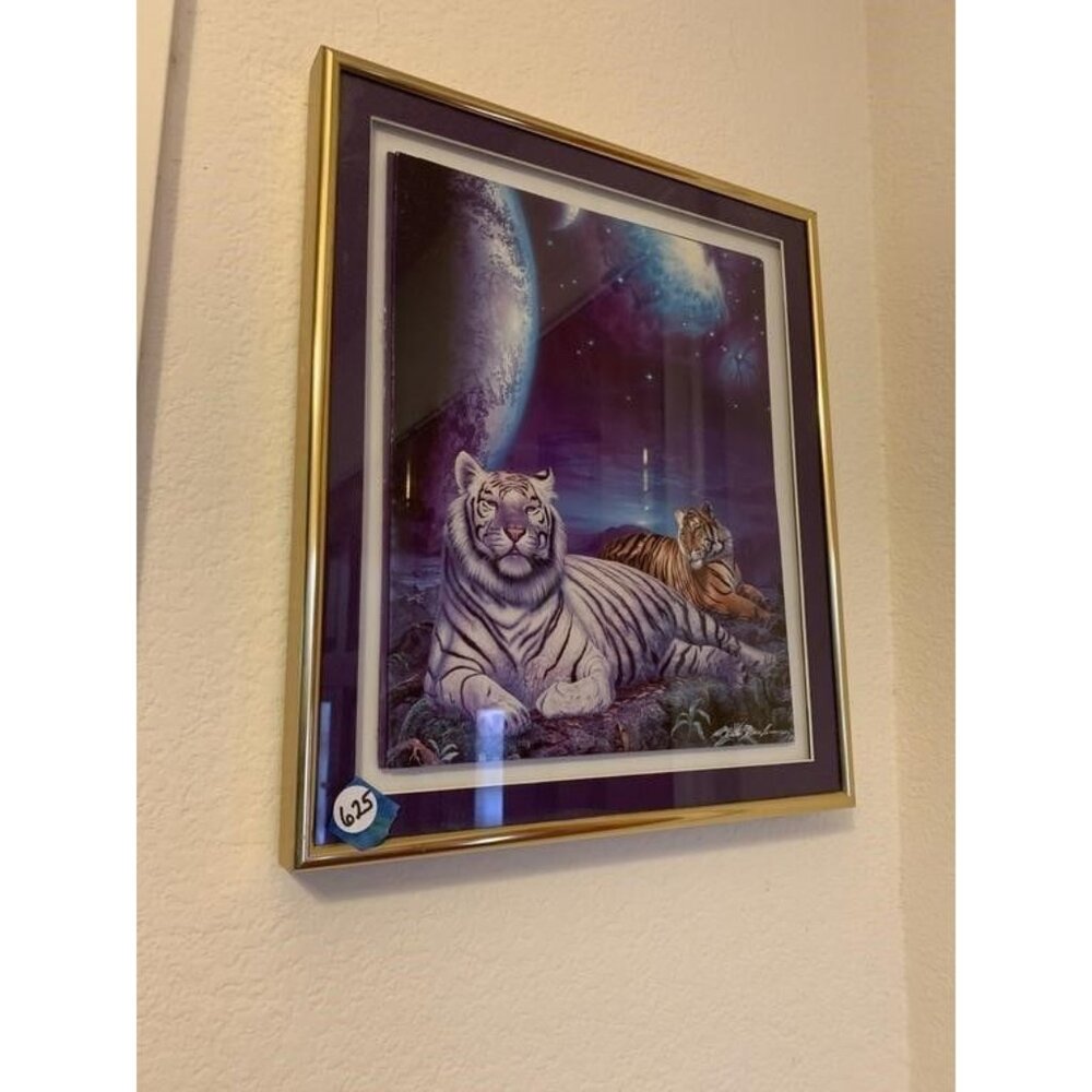 Christian Riese LASSEN LORDS OF THE THE MILLENNIUM 14.5 x 12.5" Signed Print
